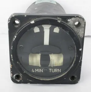 R.C. Allen Business Machines Aviation Turn and Slip Indicator 4 Minute Turn